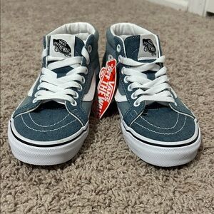 Vans Denim Blue High-Top Sneakers